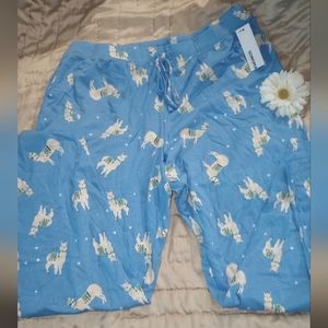 *3 for $30!* Women’s sleep pants. Size: L,  SONOMA. Flannel. Llamas- NEW!